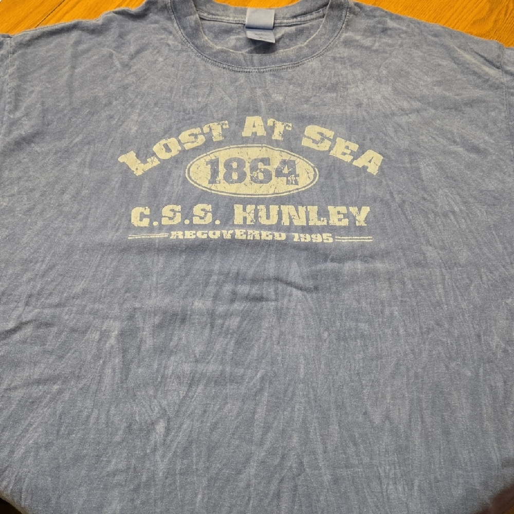 Gildan Light Blue Lost At Sea T-Shirt